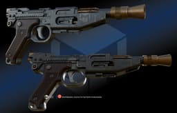 Droid blaster 3d model