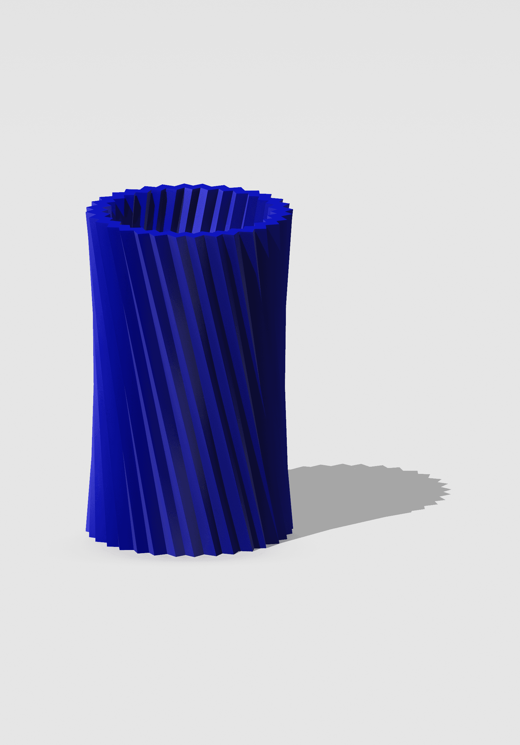 clockwise vase 3d model