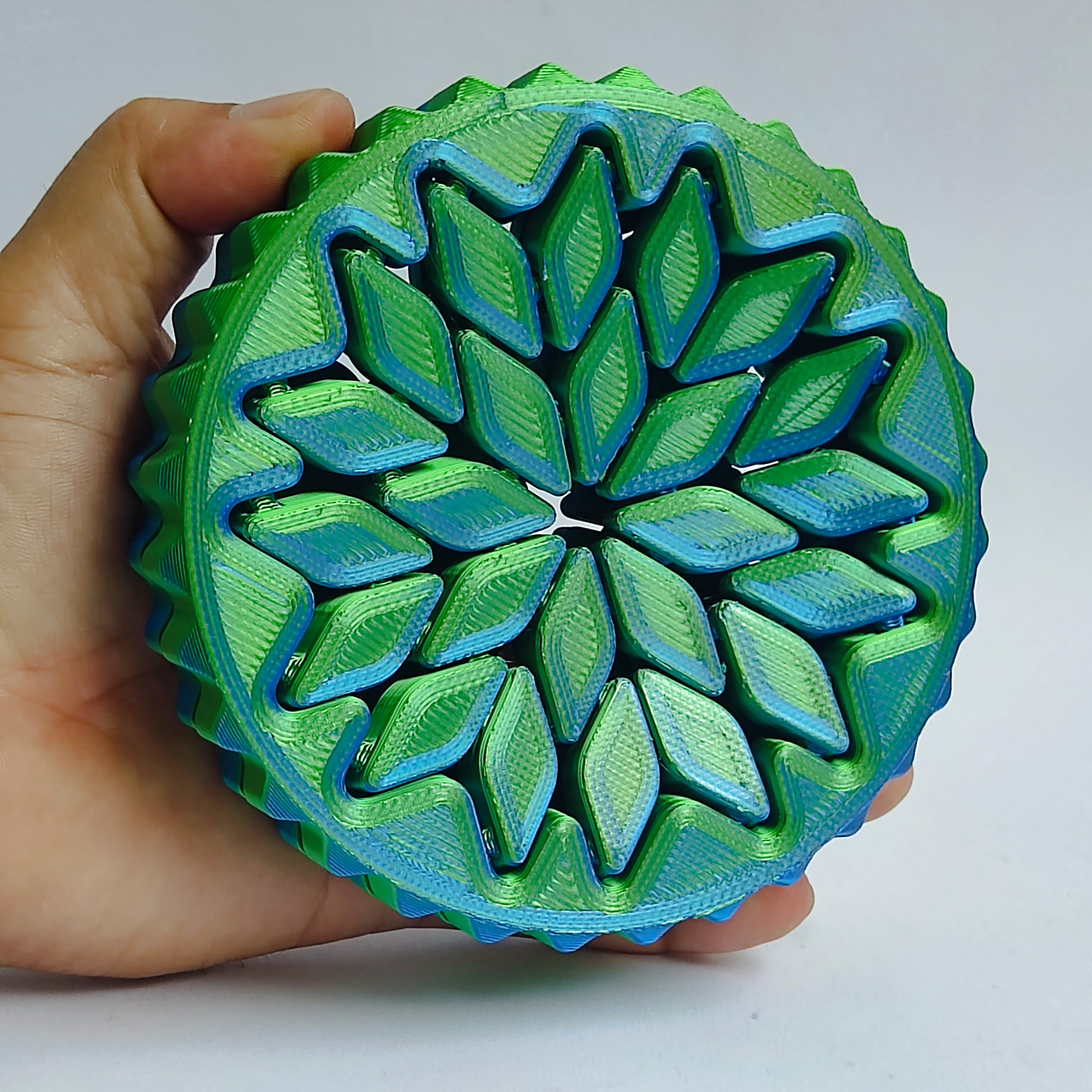 snowflake flexible box 3d model