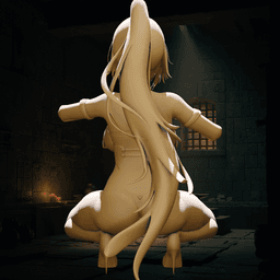 Nikke Anime Girl v2 3d model