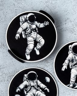 Astronaut Coasters 3d model