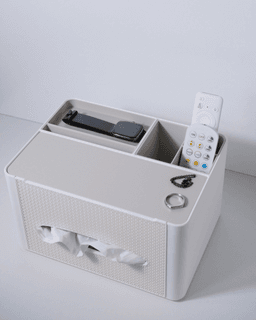 LunoBox Tissue Dispenser Bedside Organiser 3d model