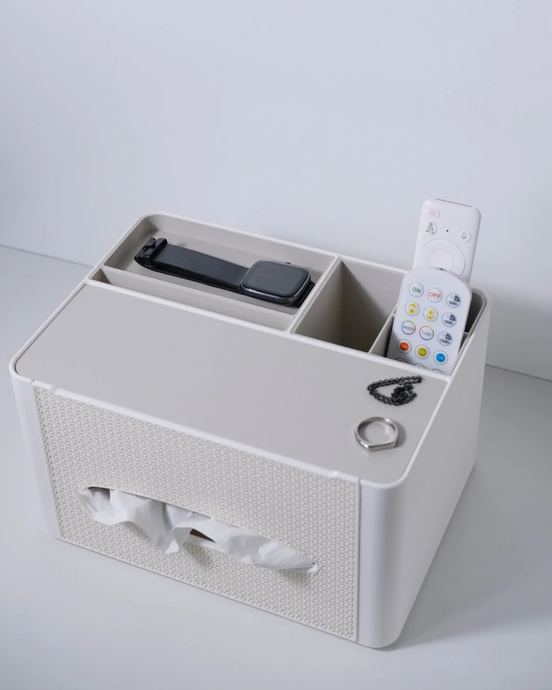 LunoBox Tissue Dispenser Bedside Organiser 3d model