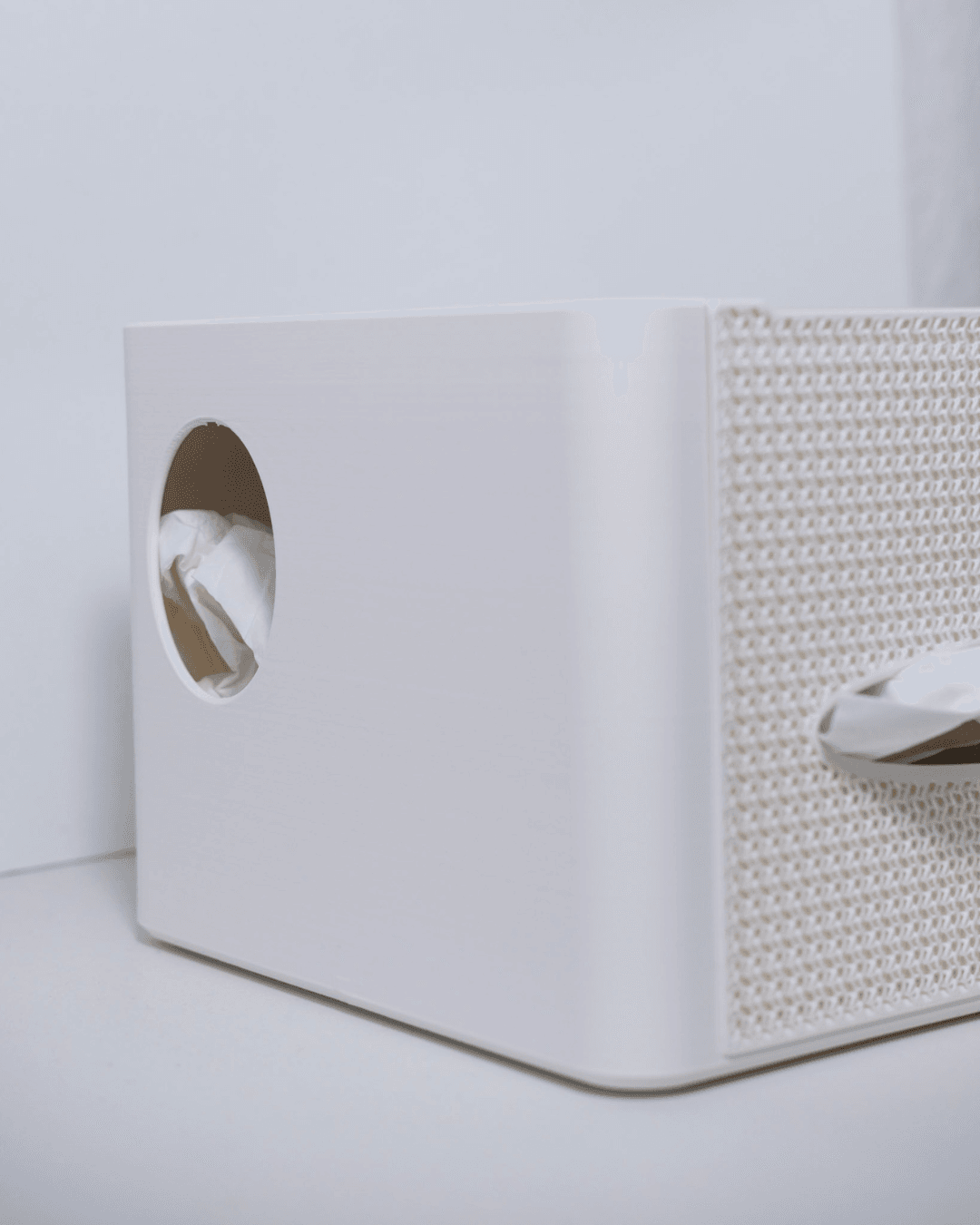 LunoBox Tissue Dispenser Bedside Organiser 3d model