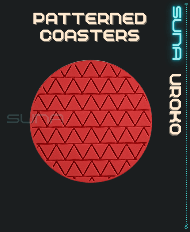 Coaster - Uroko / Scales 3d model