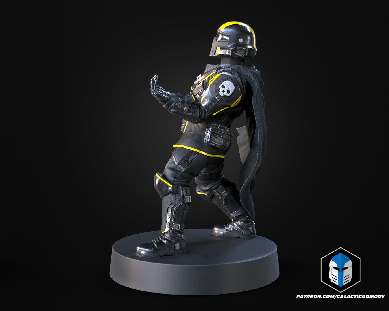 Helldiver Controller Holder - 3D Print Files 3d model