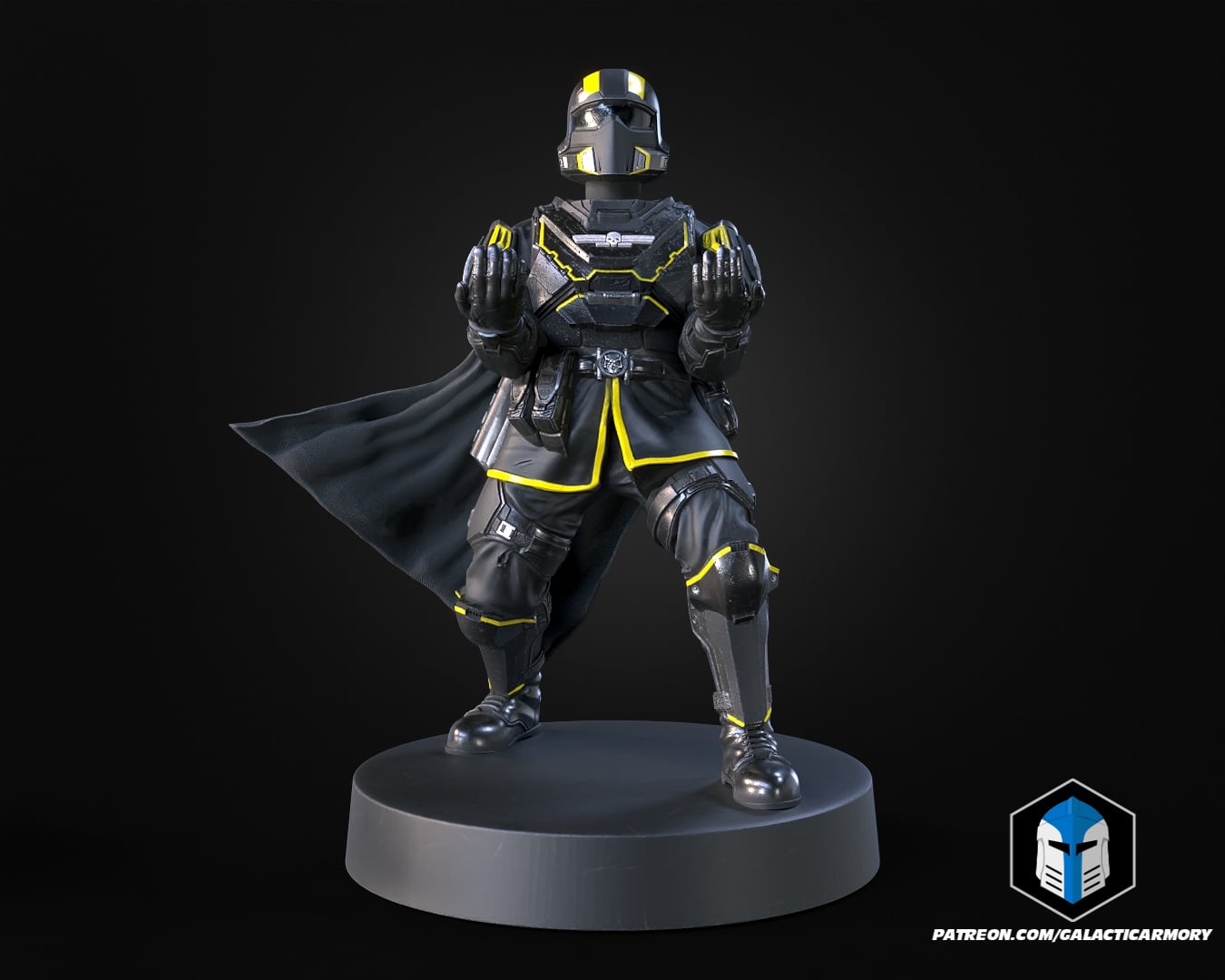 Helldiver Controller Holder - 3D Print Files 3d model
