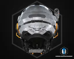 Pragmata Helmet - 3D Print Files 3d model