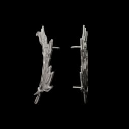 3D Ear Cuff – Modern, Elegant Jewelry Design 3d model