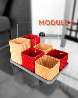 Coregrid Organizer - Storage Solutions & Organizers by Lunfardo 3d model