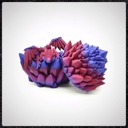 Crystal Dragon Egg 3d model