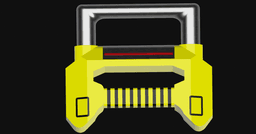 Power Rangers Turbo - Yellow Ranger Turbo Star Chargers (Side Knuckles) 3d model