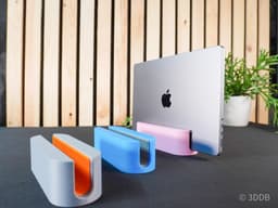 Vertical Laptop Stand 3d model