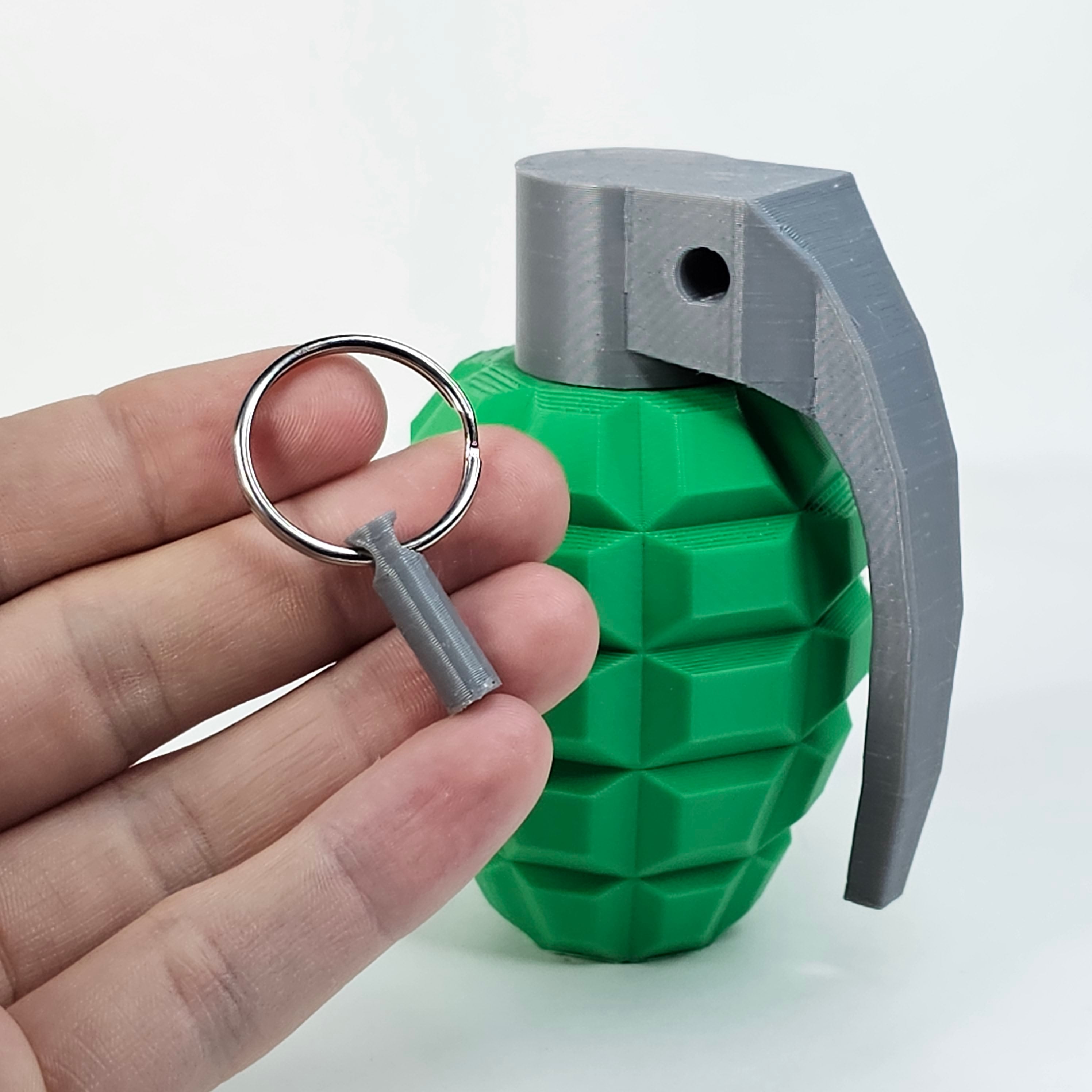 GRENADE PROP - NO SUPPORTS - EASY-TO-USE 3d model