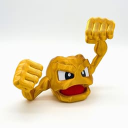 Geodude and Alolan Geodude - By Colors 3d model