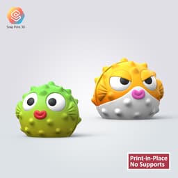 Flexi PufferFish 3d model