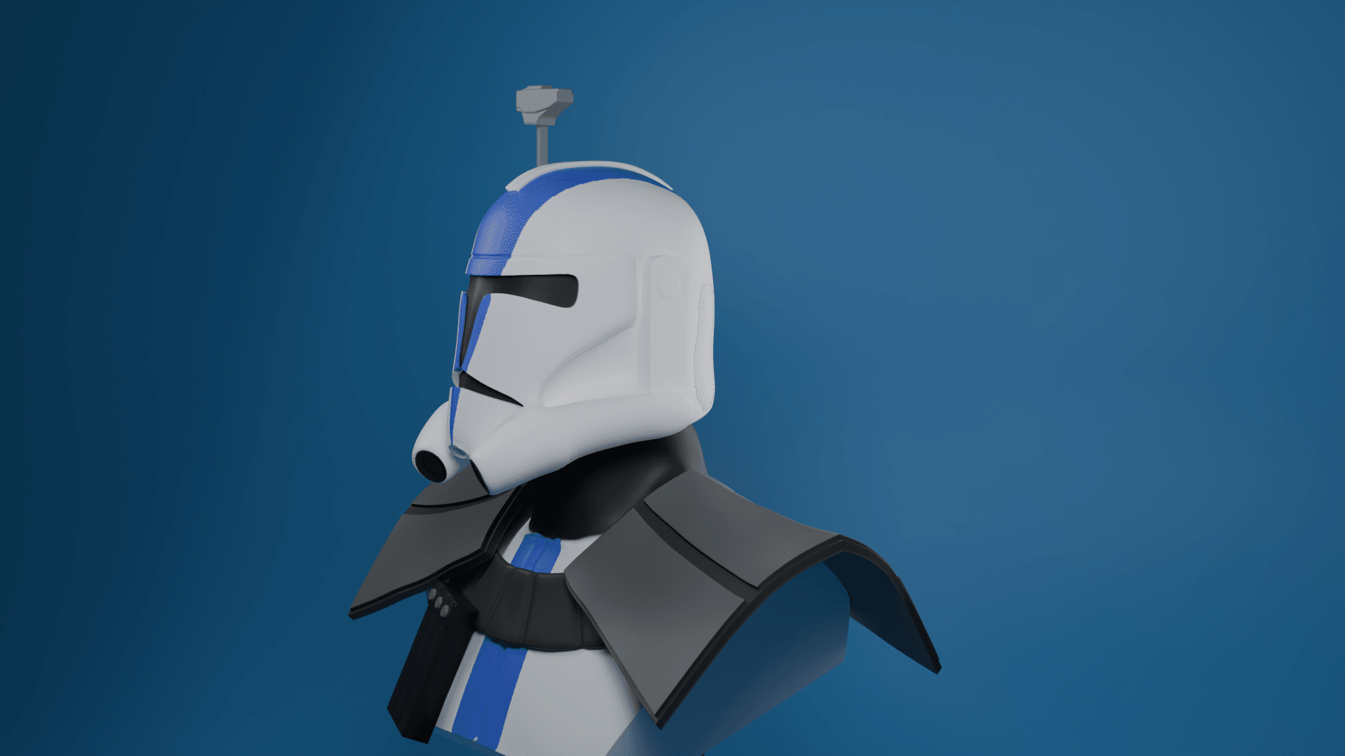 Clone Trooper Bust 3d model