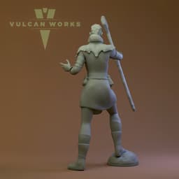 Tolivar, Guardian of the Grove | Human Druid 3d model