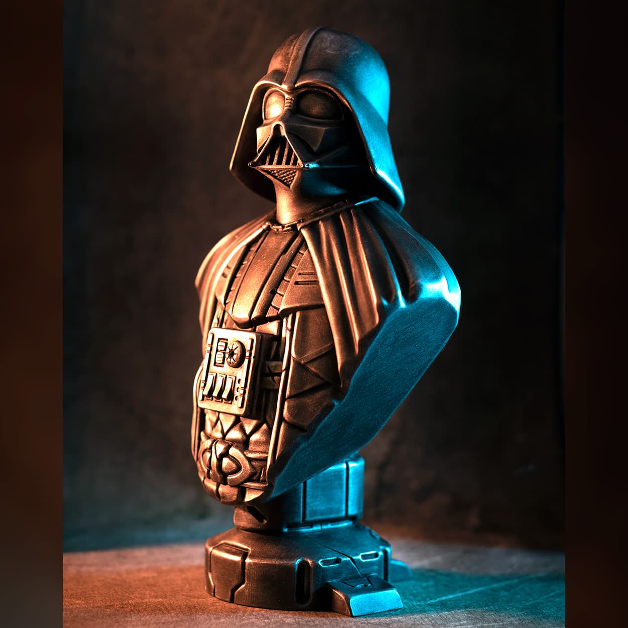 Darth Vader bust (fan art) 3d model