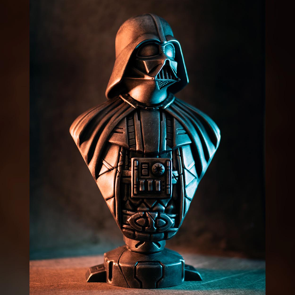 Darth Vader bust (fan art) 3d model