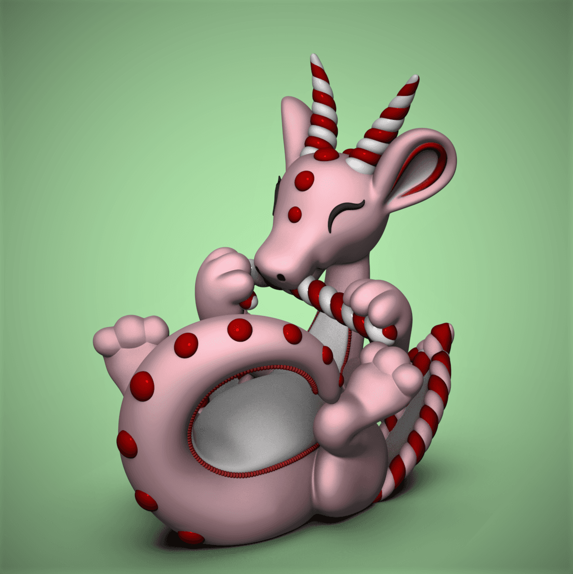 Pepper The Baby Dragon 3d model