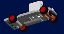 Chassis GMC Vandura RC Brekina 1:87 3d model