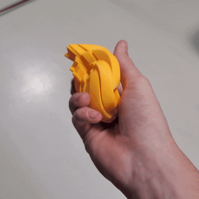 Linkslime — Interlocking Chain Fidget Ball 3d model