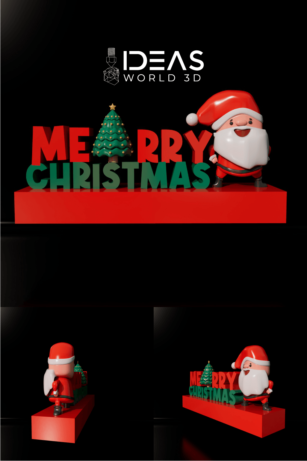 Christmas Decoration – Festive and Creative Holiday Design 3d model