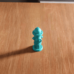 Fire Hydrant Decorative Desk Toy Figurine 3d model