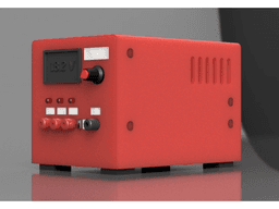 Case - Fuente de Voltaje (PowerSupply) 3d model