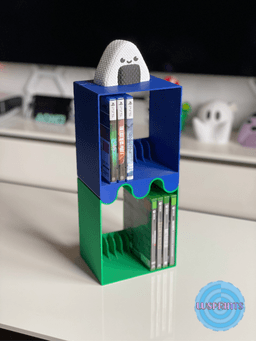 Xbox/Playstation 5 Game Shelf 3d model