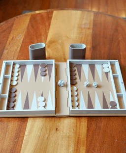 PlayBook'd - Backgammon 3d model