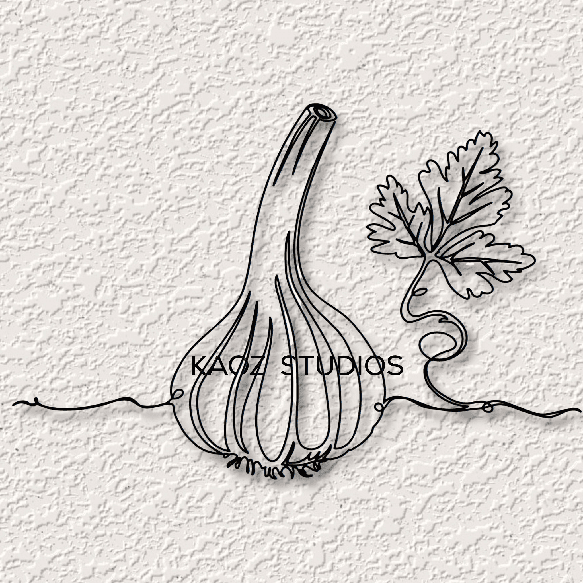 onion wall art vegetable wall decor kitchen decoration 3d model