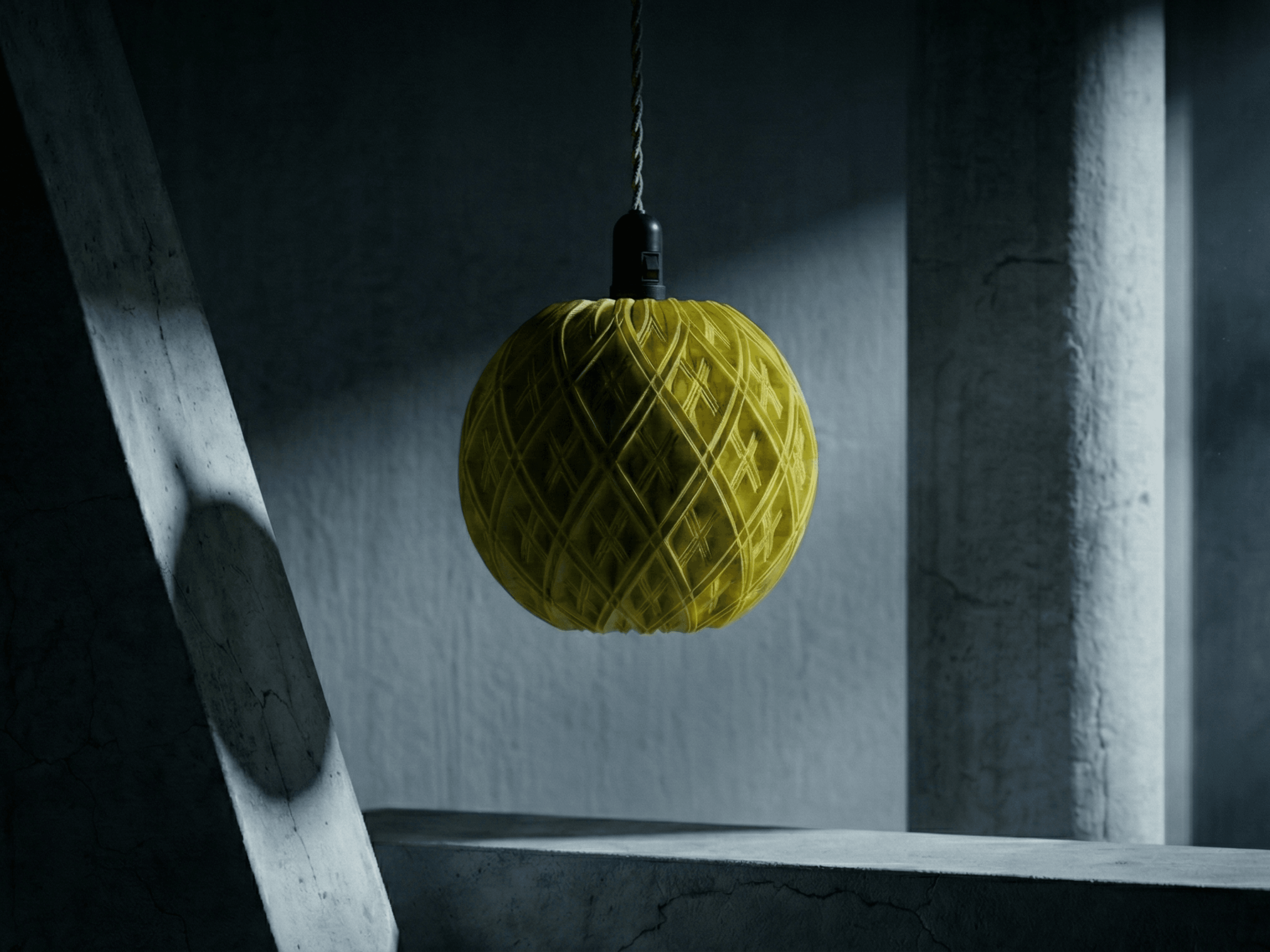 Geo Sphere Lamp 3d model