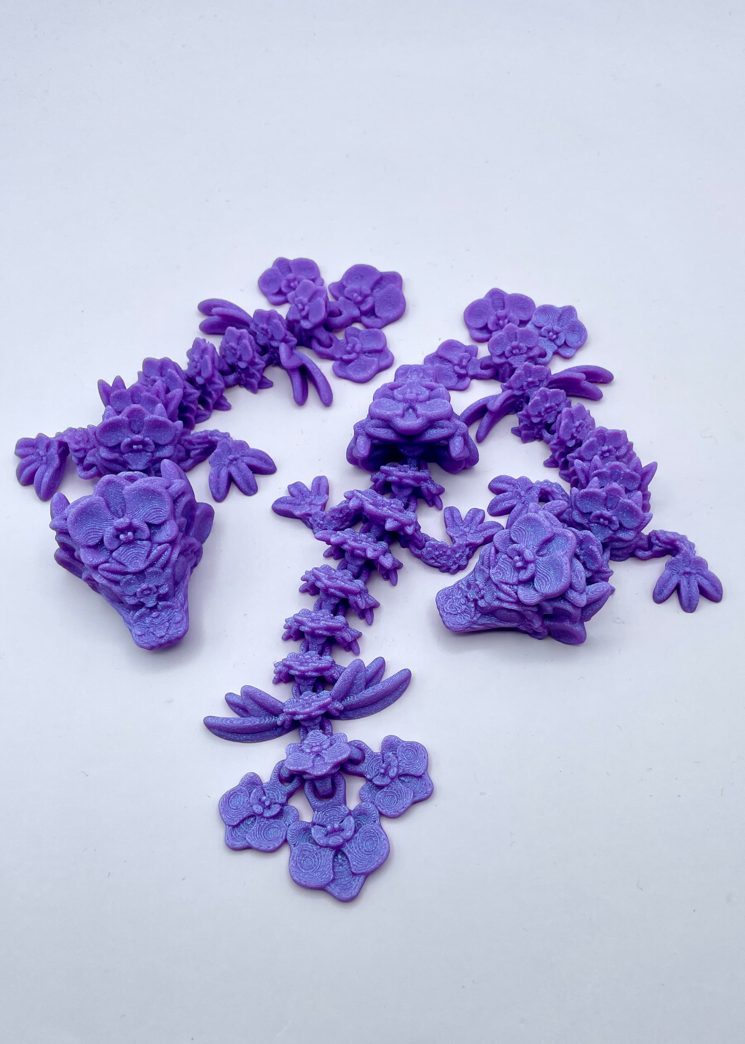Baby Orchid Dragon - I adore this dragon! Polymaker Panchroma Celestial Purple - 3d model