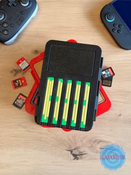 Nintendo Switch Cartridge but it is a cartridge holder 3d model
