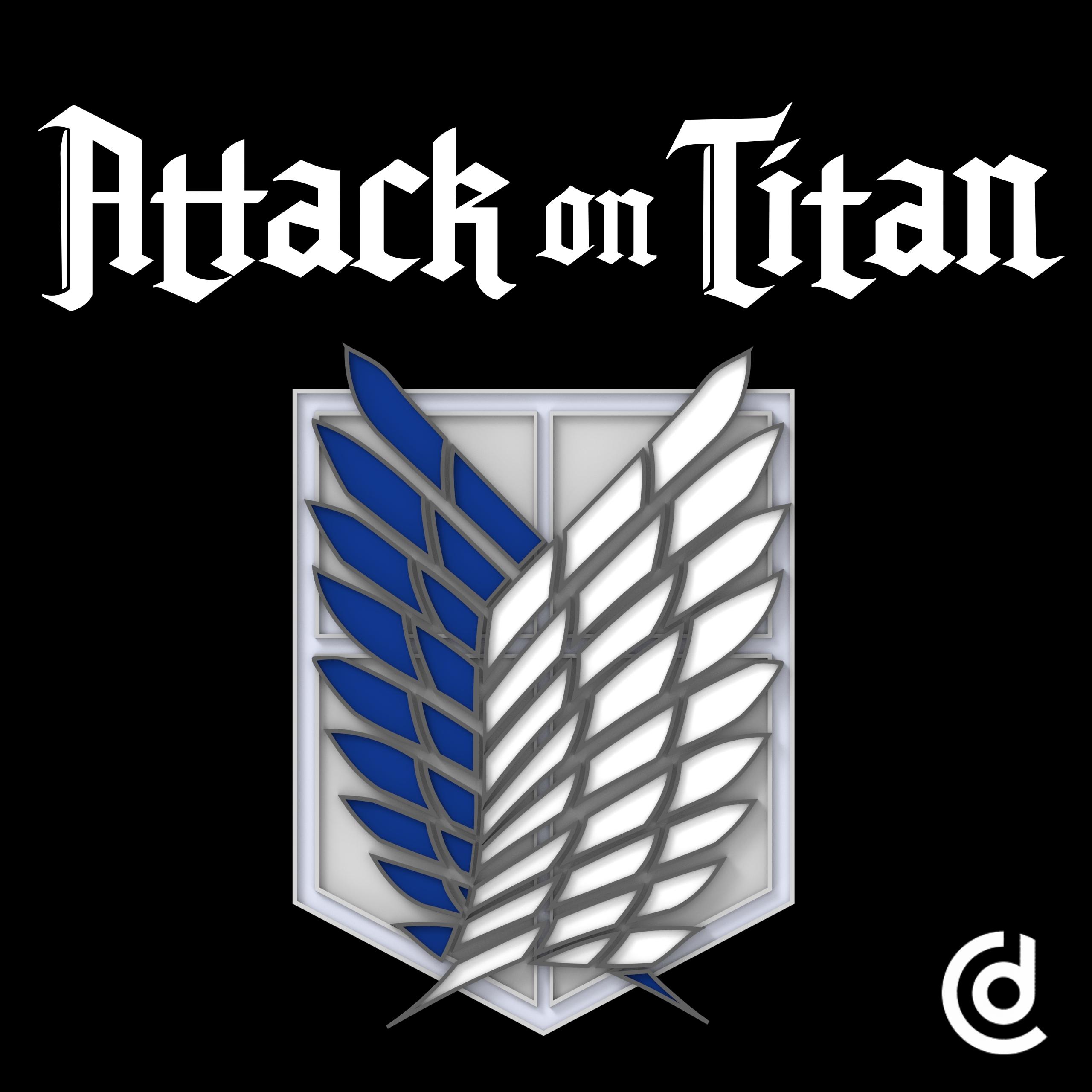 Attack on titan scouting legion 3d model