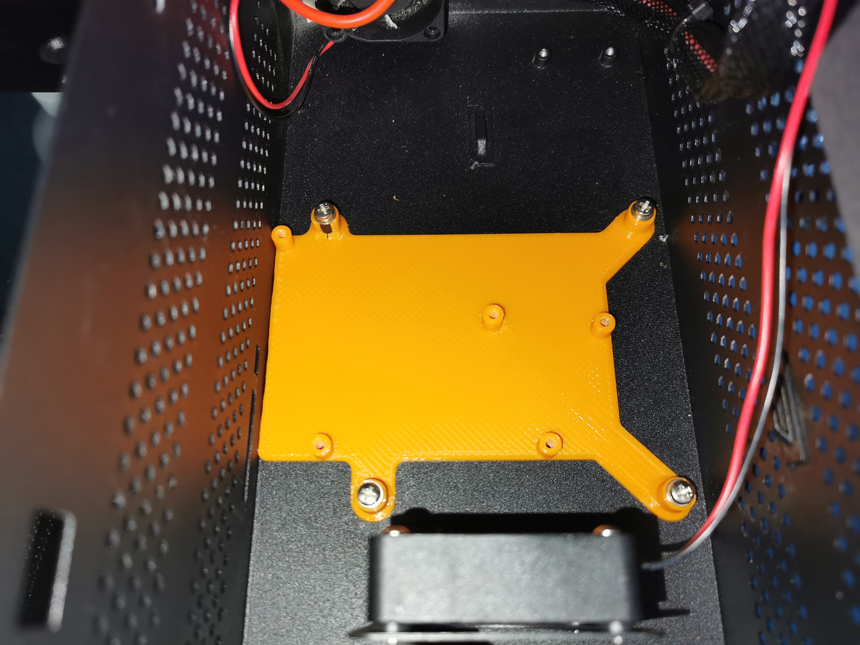 SKR MINI E3 V3 Adapter plate vor CR-10 V3 3d model