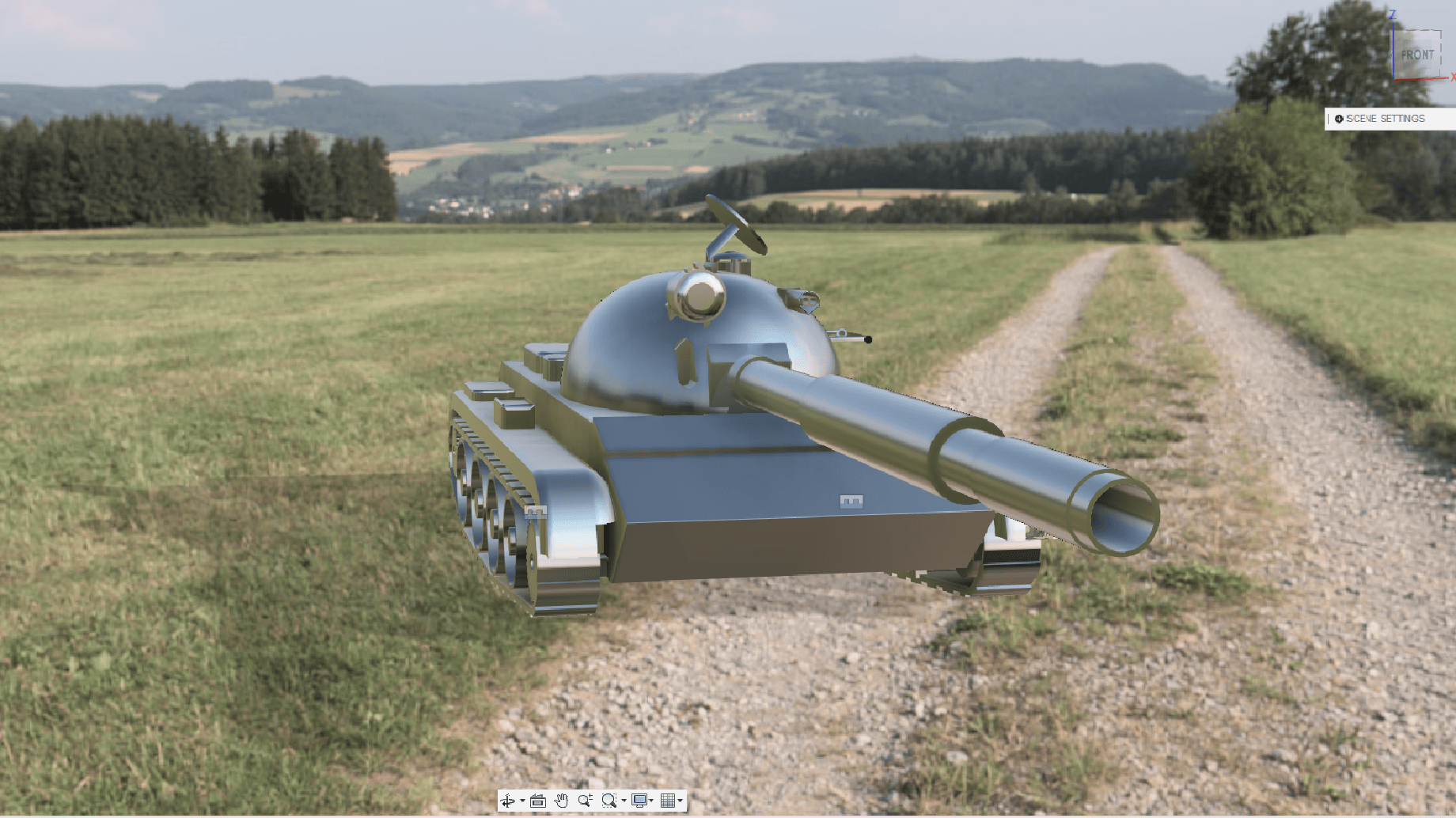 69 china tank.stl 3d model