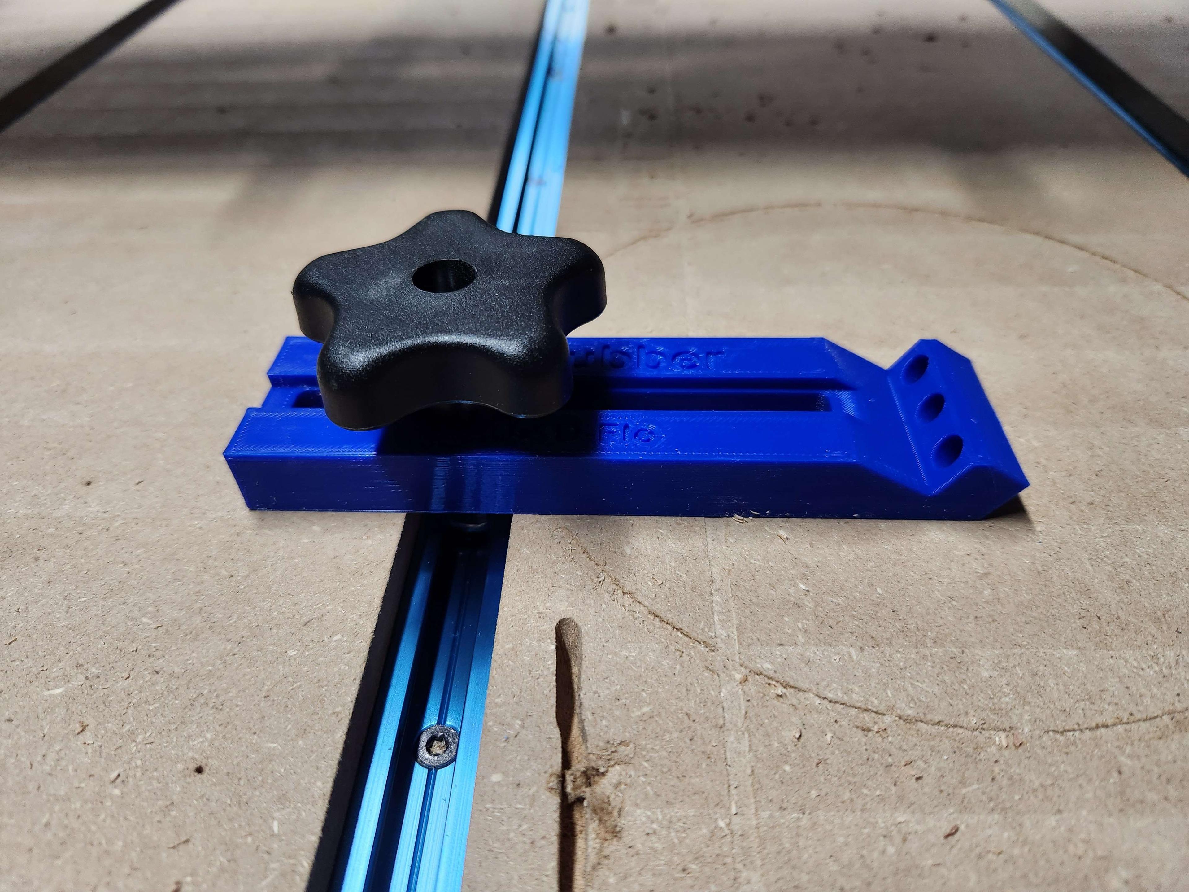  T-Track Bottom for Low Profile Toe Clamp  3d model