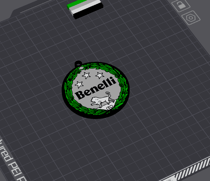 Keychain: Benelli I 3d model