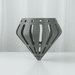 The Pandurata Hanging Planter STL 3D Print File, Home Decor Planter for Plants, Flowers, and Orchid 3d model