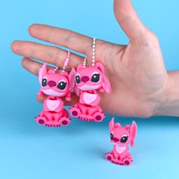 Cute Flexi Angel (Toy, Keychain & Magnet), Mini Animal, Fan Art from Lilo & Stitch 3d model