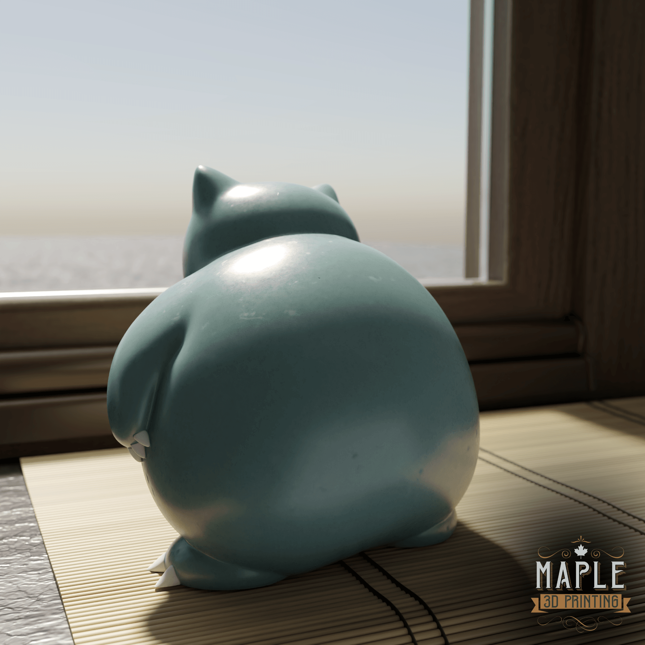 Window Snorlax 3d model