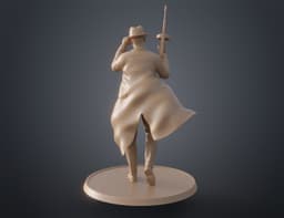 Tommy Angelo Statue - Mafia 3d model