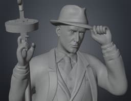 Tommy Angelo Statue - Mafia 3d model