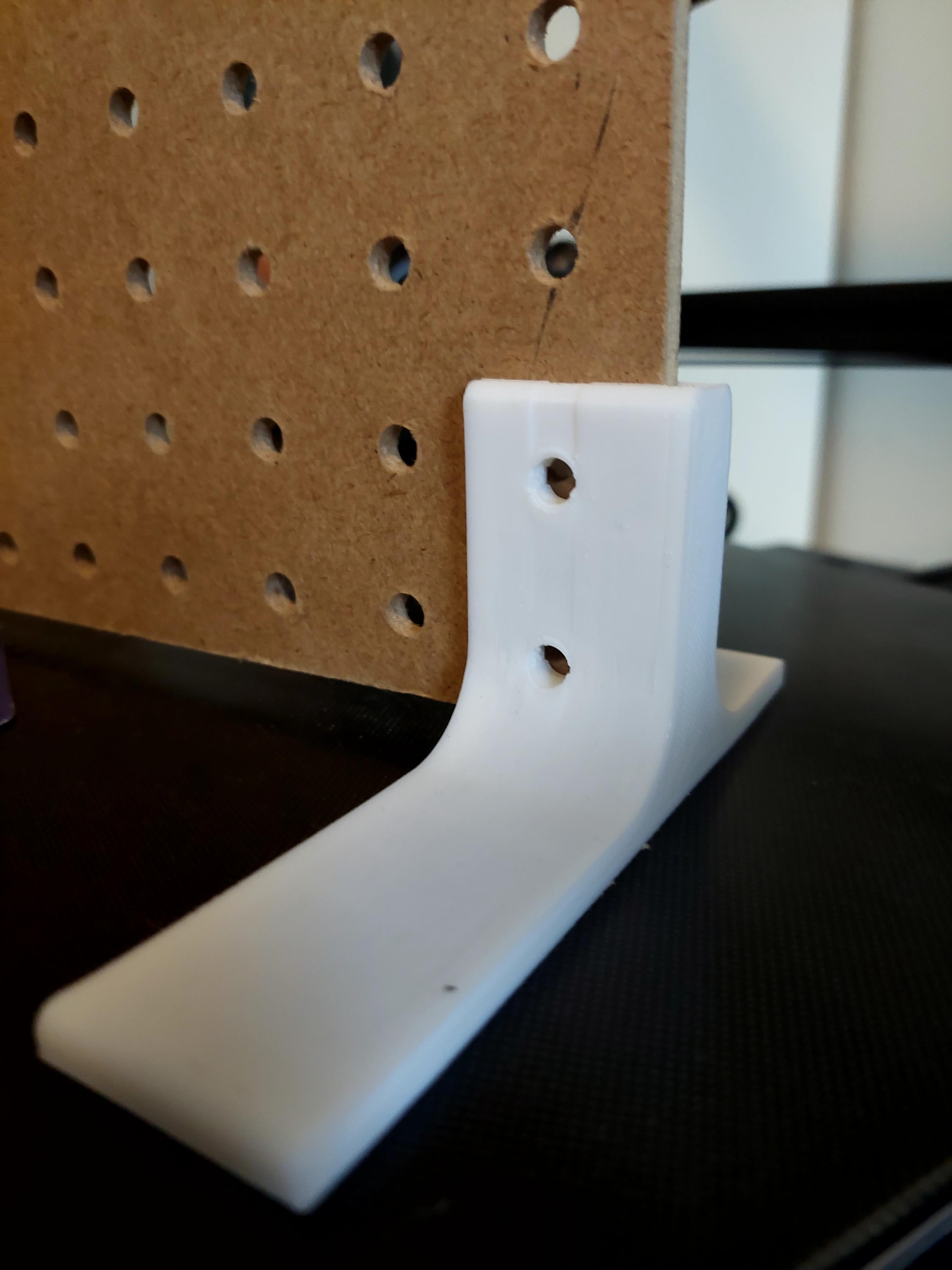 Pegboard Vertical Stand 3d model