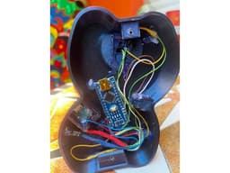 RGB LED DOUBLE HELIX DNA LAMP - Micro USB Socket & Closed Bottom - with Arduino Code 3d model