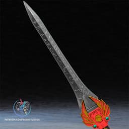 Red Sword 3D Printer STL File 3d model