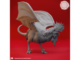 Cockatrice - Tabletop Miniature 3d model